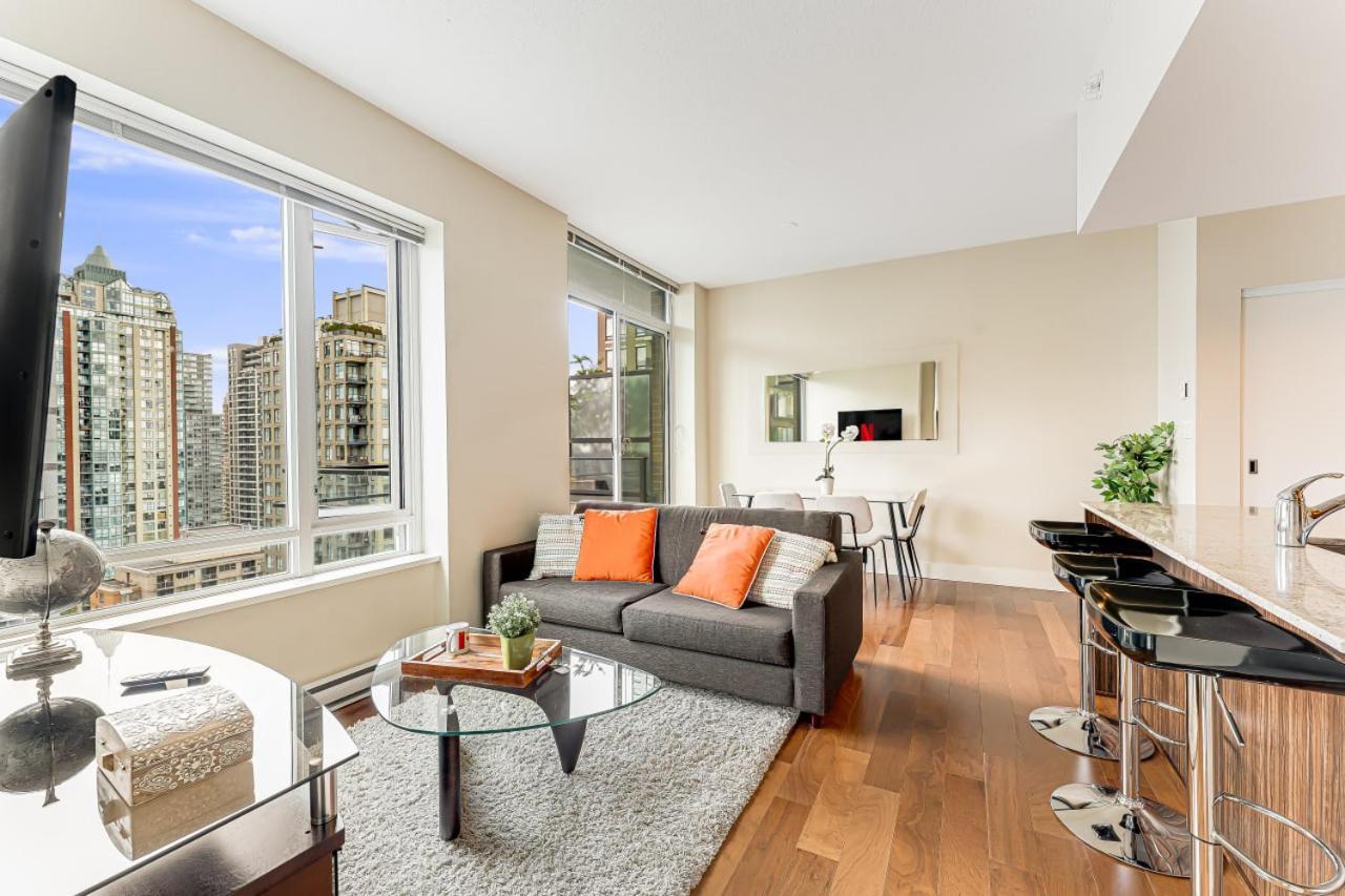 Cozy 1 Bdr Apartment Located In Yaletown Area With City View فانكوفر المظهر الخارجي الصورة